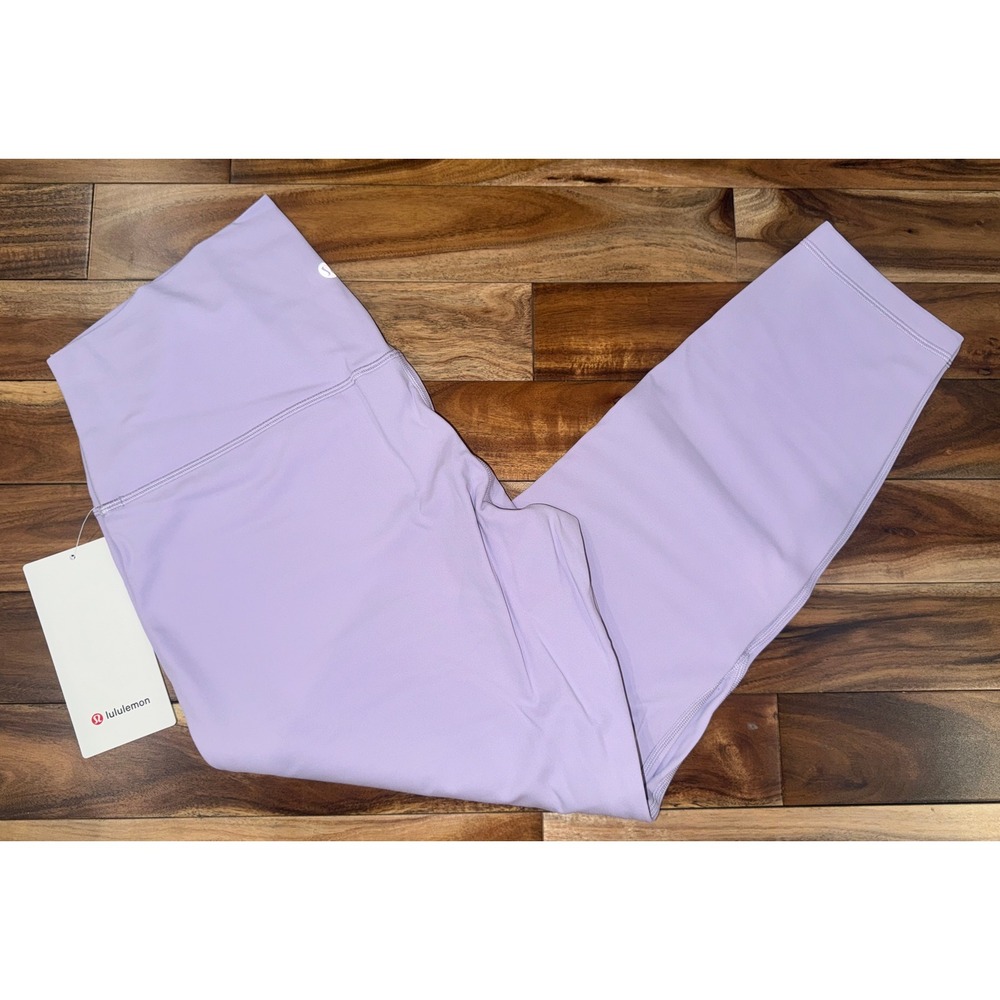 Lululemon Align HR Pant 25" Lilac Ether Purple Size 14 NWT